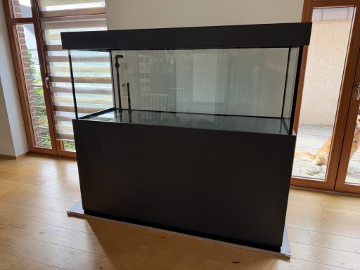 Aquarium Anlage Expert 160x60x60cm Aquarium mit Schrank und Abdeckung