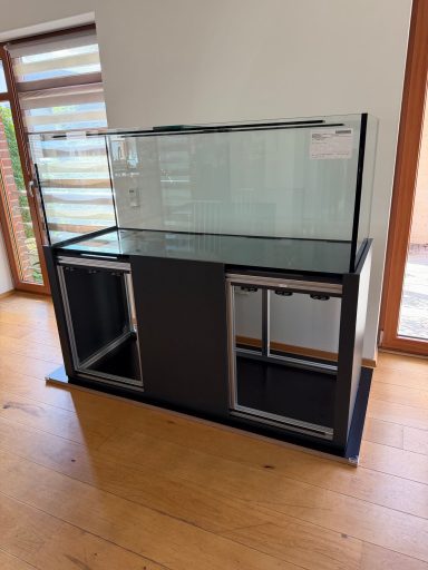 Aquarium Anlage Expert 160x60x60cm Aquarium mit Schrank und Abdeckung